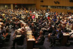 A fully packed Planery at UN's opening of the High Level Political Forum on Sustainable Development
